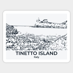 Tinetto Island - Italy Magnet